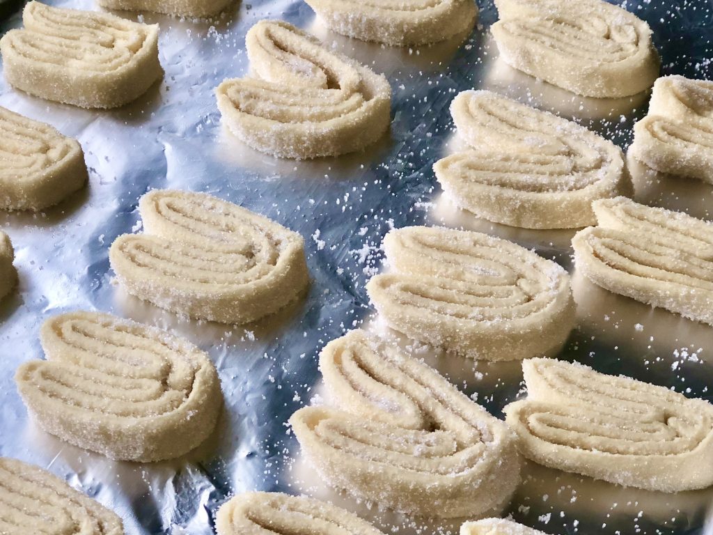 Baking instructions for Palmiers ( Elephant Ears)